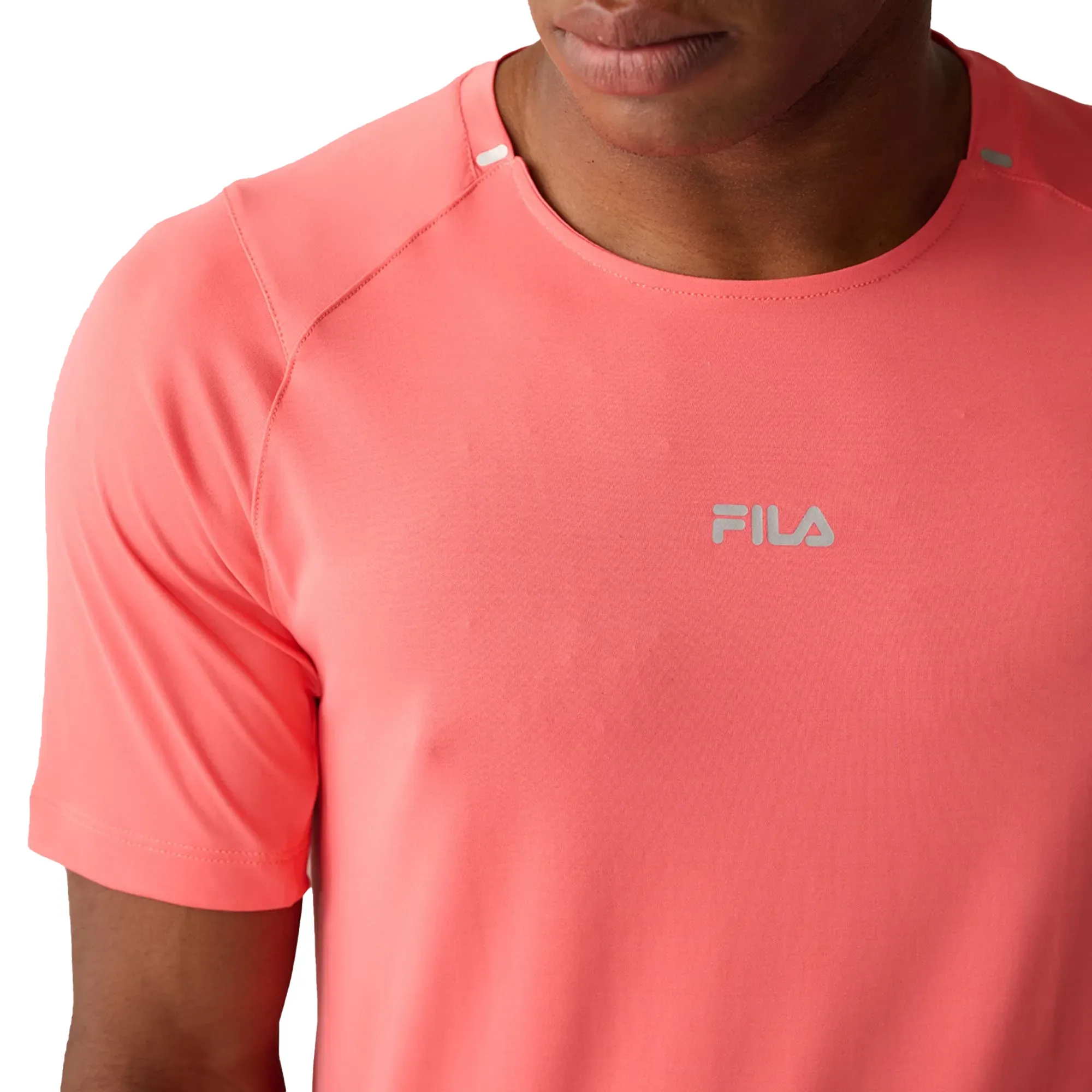 Fila Camiseta F11AT00842-3622 M FUTURE SPORT Coral Escuro Poliamida -4-